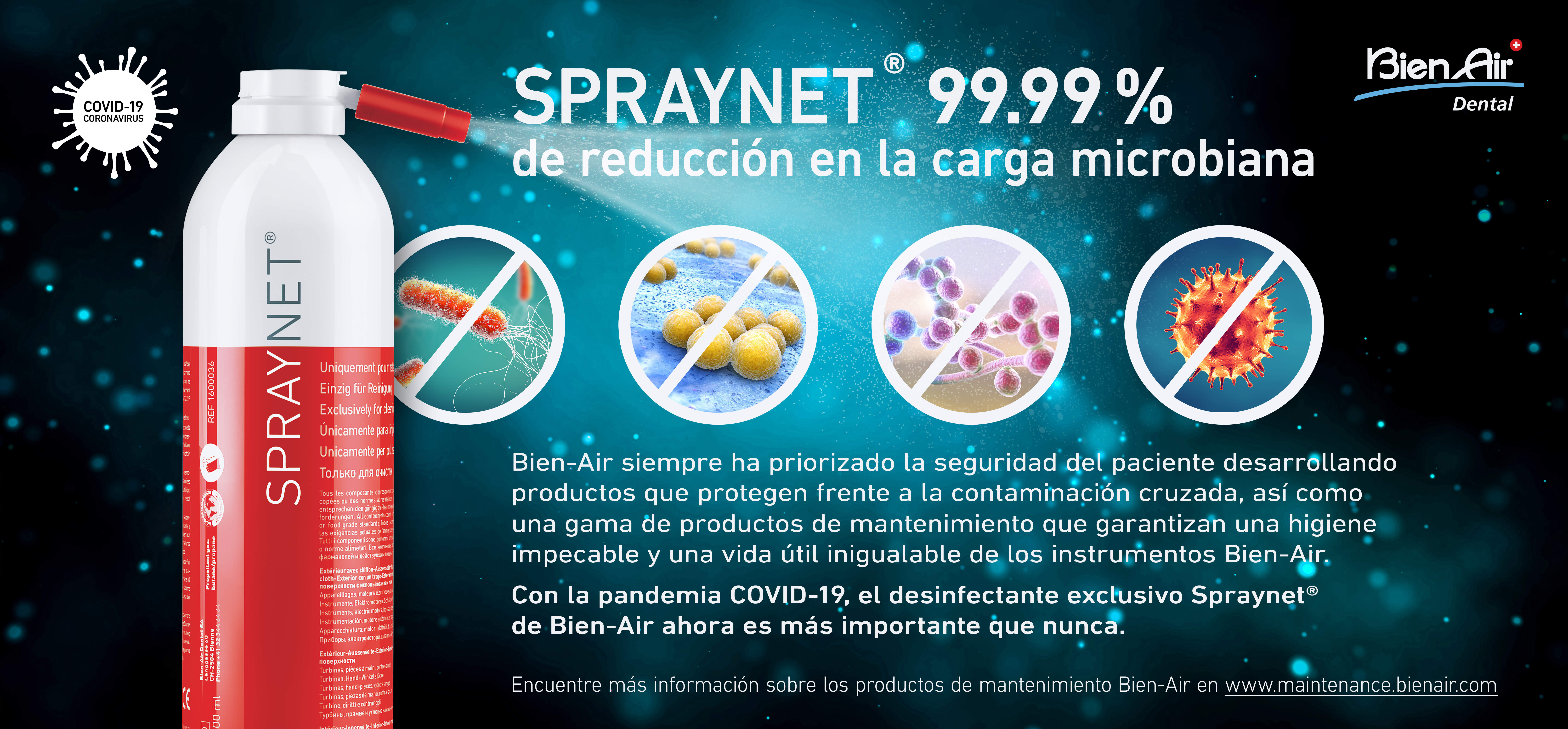 Spraynet producto de limpieza