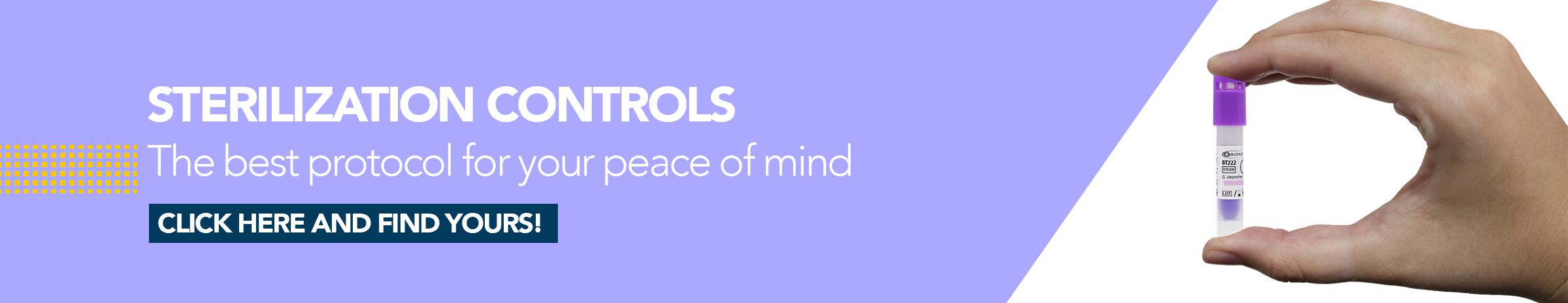 Find all the sterilization controls you need in Dentaltix