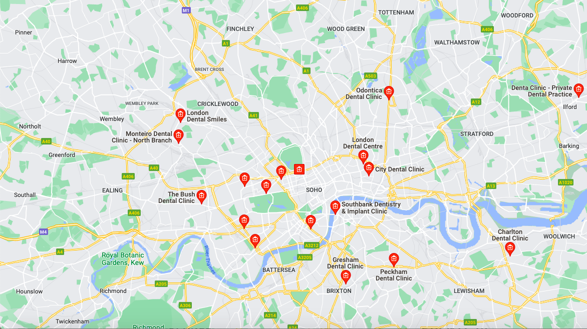 Your dental clinic on Google Maps
