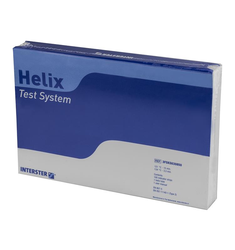 Test Helix: Steam sterilisation test