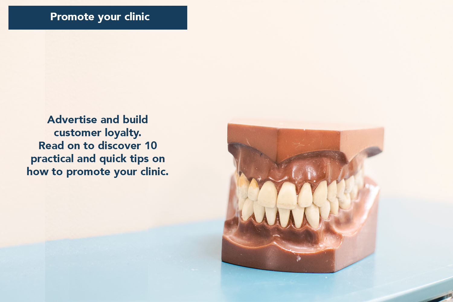 how to promote your dental clinic