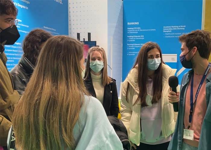 students at Expodental