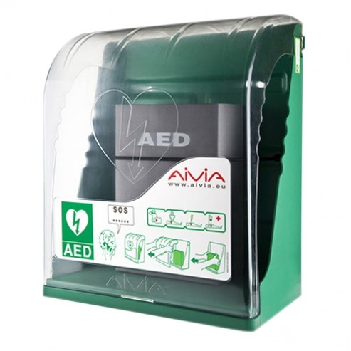 AIVIA S: Defibrillator cabinet for indoor use (without alarm) Img: 202107101