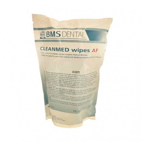 Cleanmed Wipes AF: Alcohol Free Disinfectant Wipes (200 pcs) Img: 202112041