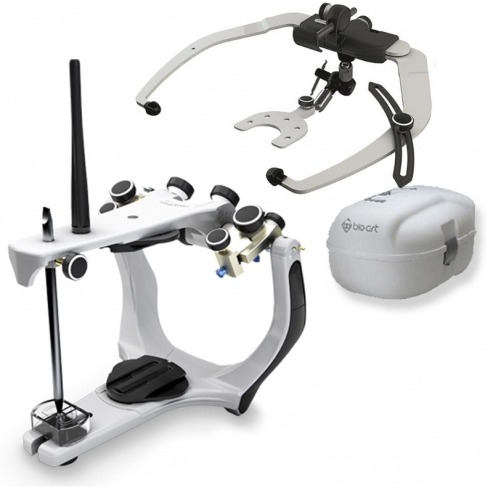 A7 Plus Type Dental Articulator With Face Bow - High Precision Semi-Adjustable Lab Articulator