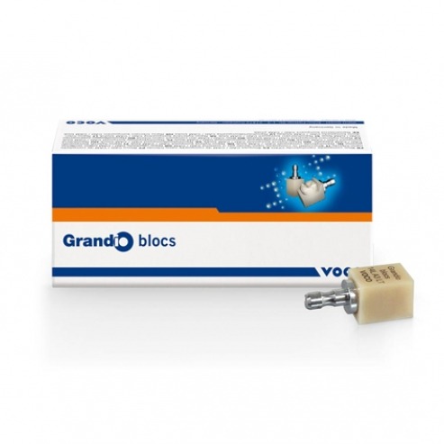 Grandio Blocs: Nano-ceramic hybrid CAD/CAM blocks (5 pcs) - VOCO