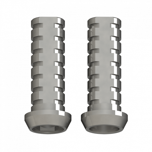 Temporary Ti Cylinder direct prosthesis Implant external connection regular platform - Rotating - 4.0mm implants Img: 202011211