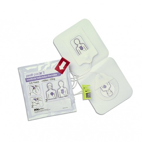 Pedi Padz II Pediatric Electrode for AED PLUS/PRO (1 pair)- Img: 202012191