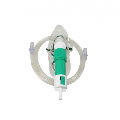 Oxygen mask-Adult with Ventury Img: 202001041