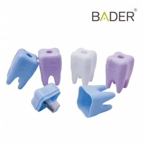 Tooth-shaped pencil sharpeners (22pcs) Img: 202204301