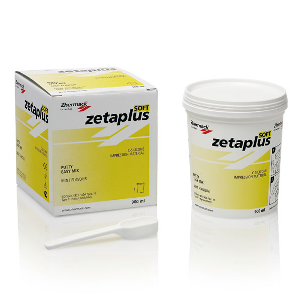 Zhermack Zetaplus C-Silicone Dental Impression Putty - 900ml, Exp 2027-03