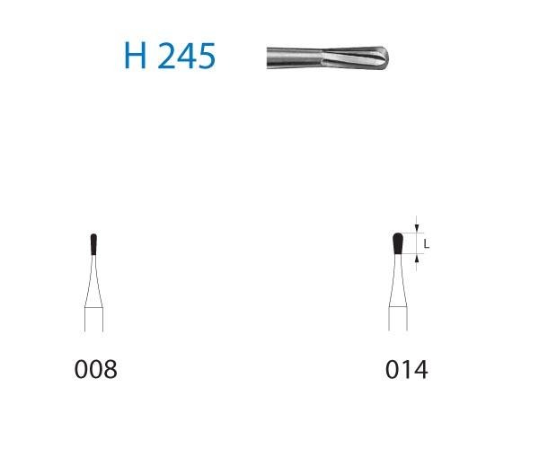 H245.314 bur. Pear FG (5 pcs) - Nº008 Img: 202204161