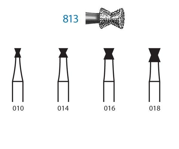 813.314 Burs. Diamond Double Cone FG (5 pcs) - No. 010 Img: 202204021