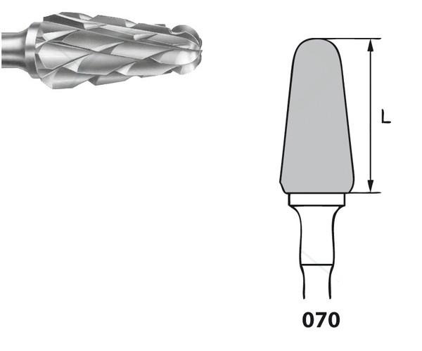 H79NEF.104 bur. PM Rounded Conical (5 pcs) - Nº070 Img: 202204021