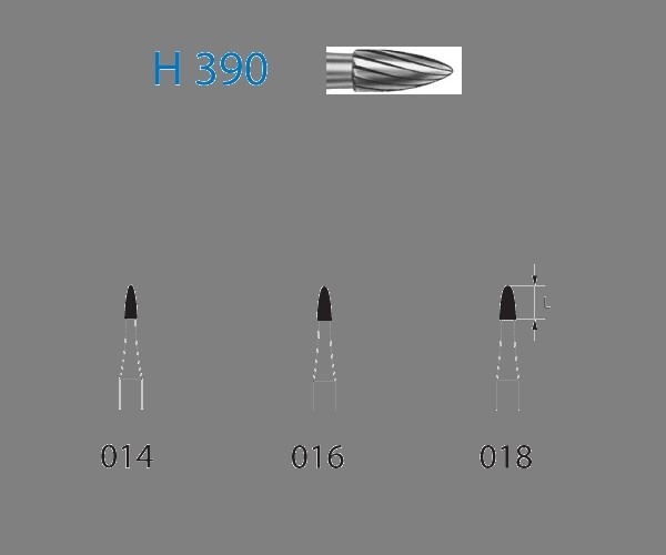 H390.314 Bur. Conical FG (5 pcs) - Nº016 Img: 202204021