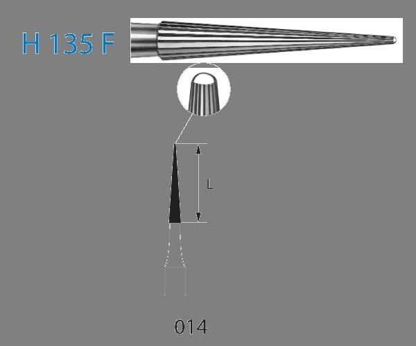 H135F.314. in Lance FG Bur (5 pcs) - NO. 014 Img: 202204231