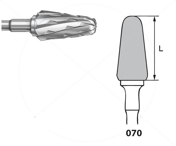 H79UK.104 Bur. PM Rounded Conical (5 pcs) - Nº070 Img: 202204021