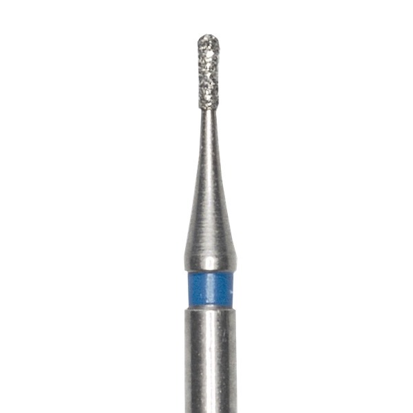 137.FG.007 Diamond Cylindrical Bur for Turbine (5 pcs.) - Medium / Blue - 007 Img: 202308191