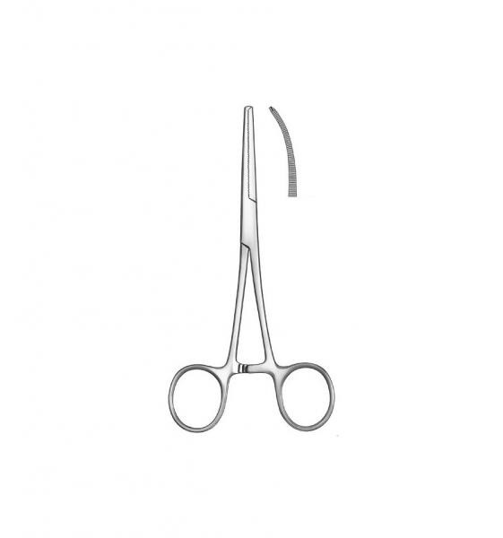 Kocher Haemostatic Clamp Curved 15 cm Img: 202106121