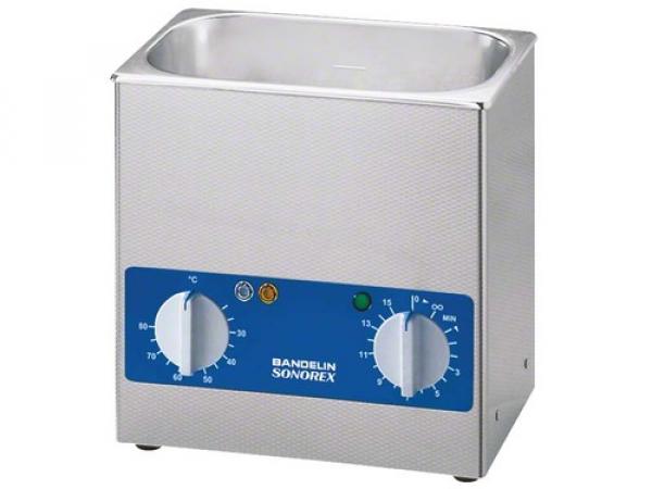 Sonorex Super: Ultrasonic tank (3 litres) - RK 100 - Without Heating Img: 202105221