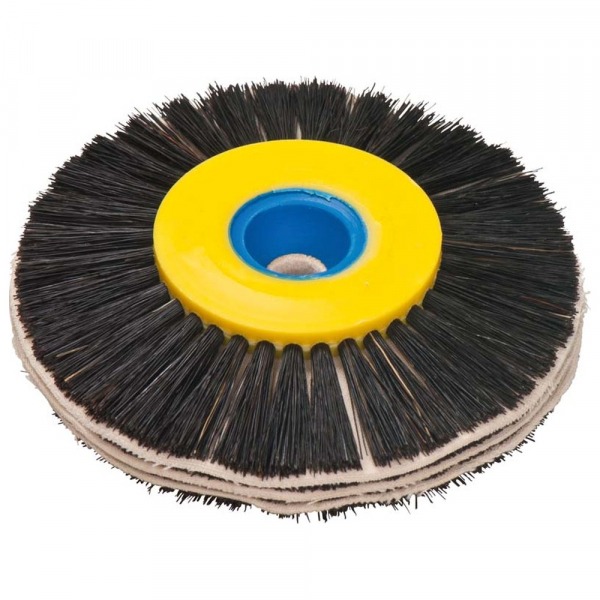 Round Brush With Chungking Bristles - Piece 4 rows of Chungking bristles, 3 rows of nettle, Ø 40/80 mm Img: 202409211