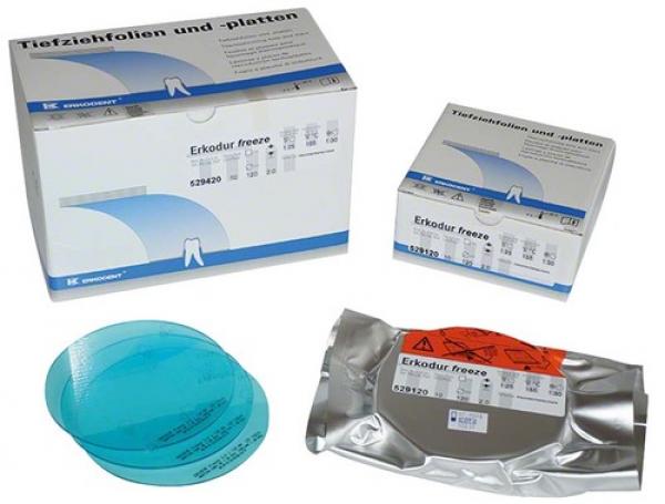 Erkodur Freeze Turquoise - 120mm Thermoforming Sheets (10 pcs) - Thickness 2 mm Img: 202104171