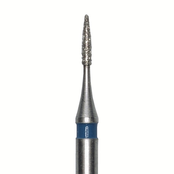 295.FG.007 Turbine Diamond Torpedo Bur (5 pcs.) - Medium / Blue - 007 Img: 202308191