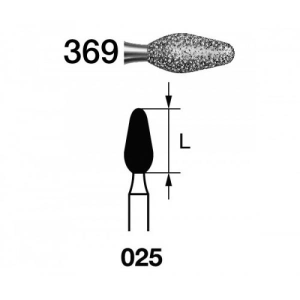 369.314.025 KOMET clinical diamond bur 5u. Img: 201807031