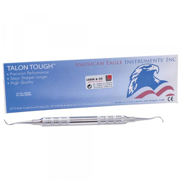 Universal Curettes with Plastic Handle - Younger - Good 7 - 8 / Steel Handle / Talon Tough Img: 202503081