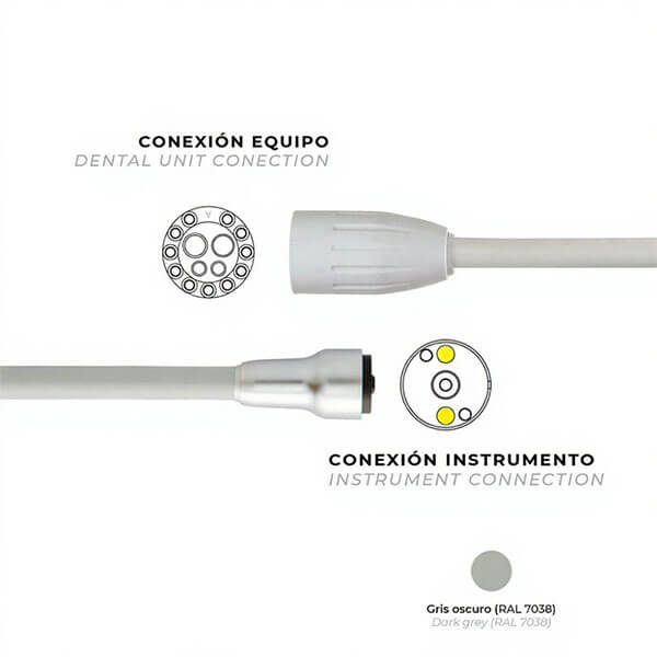 135 cm Hose for Bien Air Micromotor - MC2 Img: 202606131