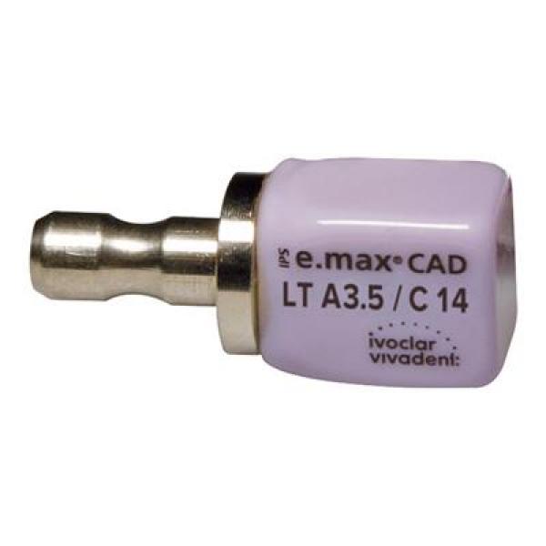 IPS e.Max CAD LT Disilicate Blocks (5pc.) - C3 C14 Img: 202008292