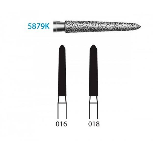 5856 DIAMOND CLINICAL BURS (5u.) KOMET