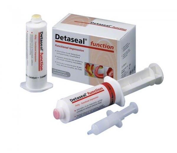 Detaseal® Function - Precision Printing Material (80ml) - Base paste 80 ml, catalyst 80 ml, syringe Img: 202104171