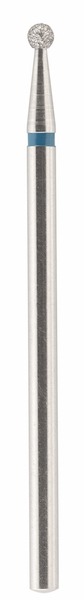 801.HP Diamond Ball Bur for Handpiece (2 pcs) - Medium / Blue - 35 Img: 202308191