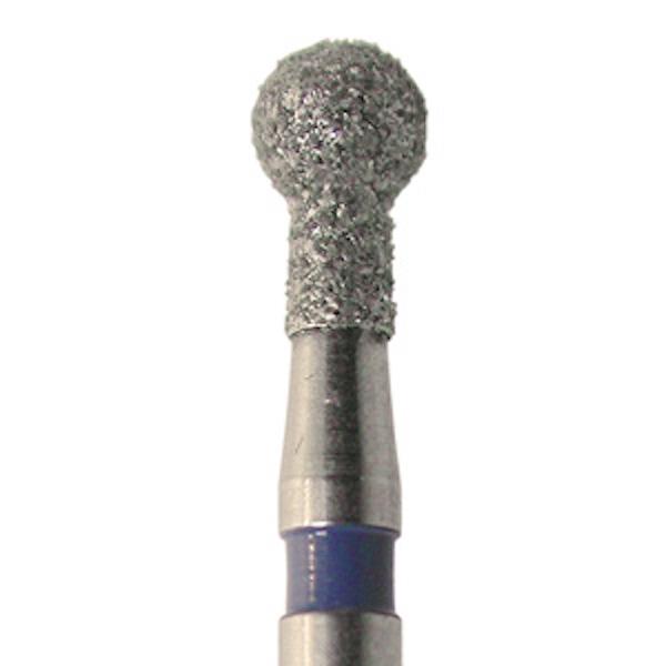 802.FG - Diamond Ball End Bur for Turbine (5 pcs.) - Medium (Blue) - 9 Img: 202209031