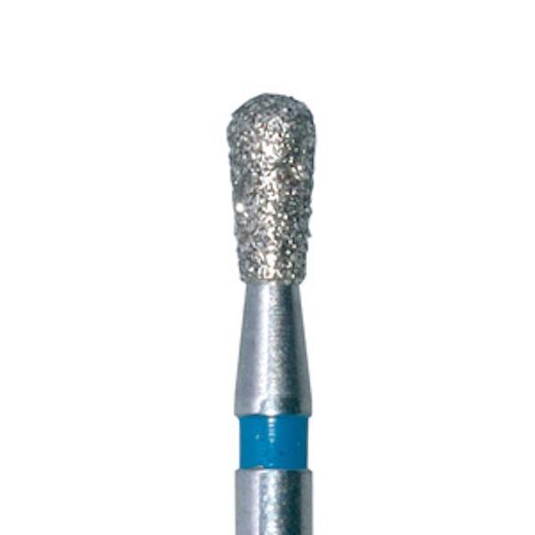 808R.FG - Pear Shaped Diamond Turbine Burr (5 pcs.) - Medium (Blue) - 12 Img: 202209031
