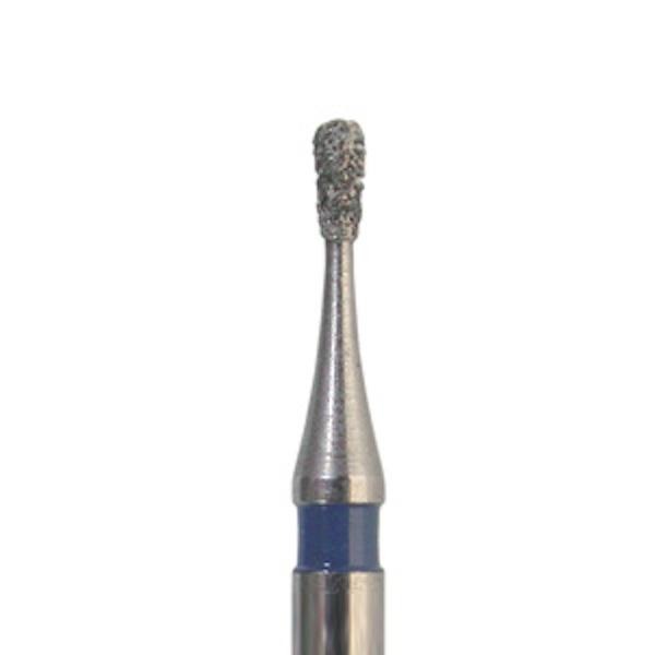 809.FG - Diamond Pear Shaped Turbine Burr (5 pcs.) - Medium (Blue) - 9 Img: 202209031