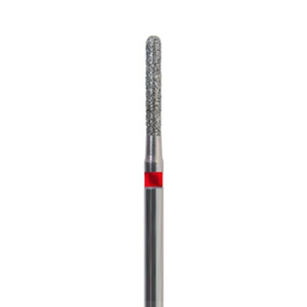 881.FG - Diamond Cylindrical Round Turbine Bit (5 pcs.) - Fine (Red) - 10 Img: 202209031