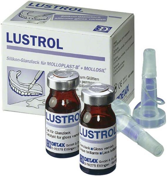 Lustrol - Silicone-based gloss varnish-varnish 6 ml, catalyst 6 ml and 2 pipettes Img: 202010171