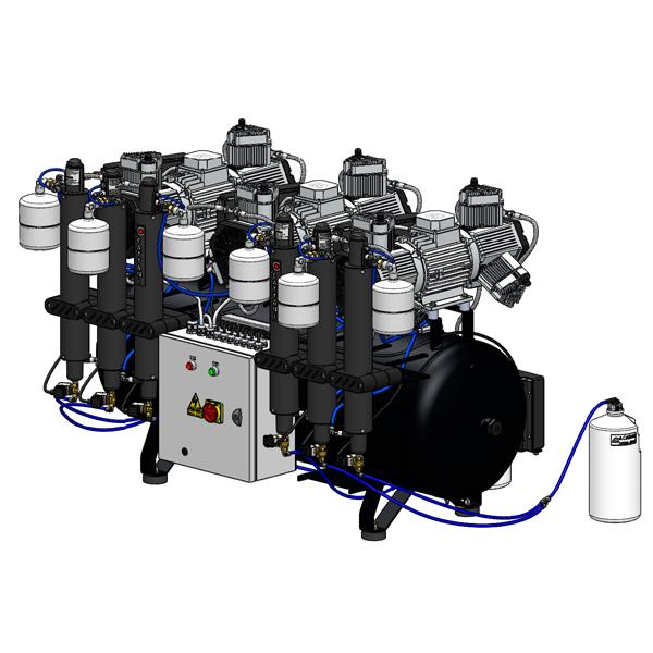 AC 1800: Compressor with 3 6-cylinder heads Img: 202209241