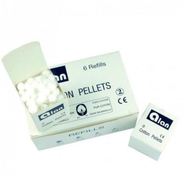 Cotton Pellets Nº4 (S) (4 mm) (4 x 450 pcs) Img: 202104241