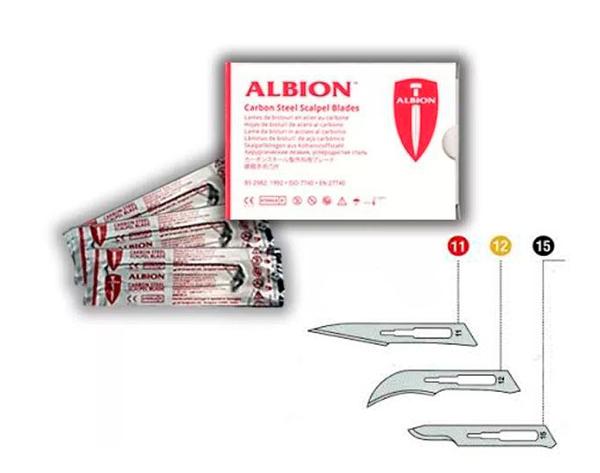 ALBION SCALPEL SHEET Nº 11 cx100u. INSTRUMENTAL Img: 202102271