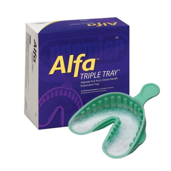 Alfa Triple Tray: Complete Impression Trays (24 units) Img: 202404131