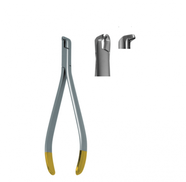 Distal Cutting Pliers (rounded ends) in Tungsten Img: 201807031
