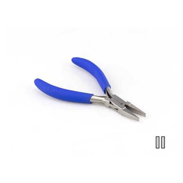Technoflux: Pliers 130 mm Extra Quality - Flat and narrow tip (4 mm) Img: 202202191