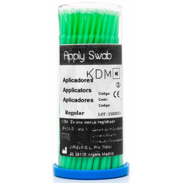 White, extra fine, long swabs APPLY SWAB KDM 100ud Img: 201807031