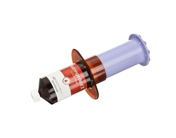 Astringedent® X: Ferric sulphate solution 12.7% - Syringe 30 ml Img: 202106191