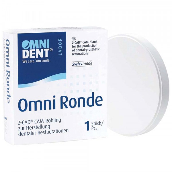 Omni Z-CAD HTL: High Translucency Zirconium Discs (98.5 mm) - D3 (14mm) Img: 202411301