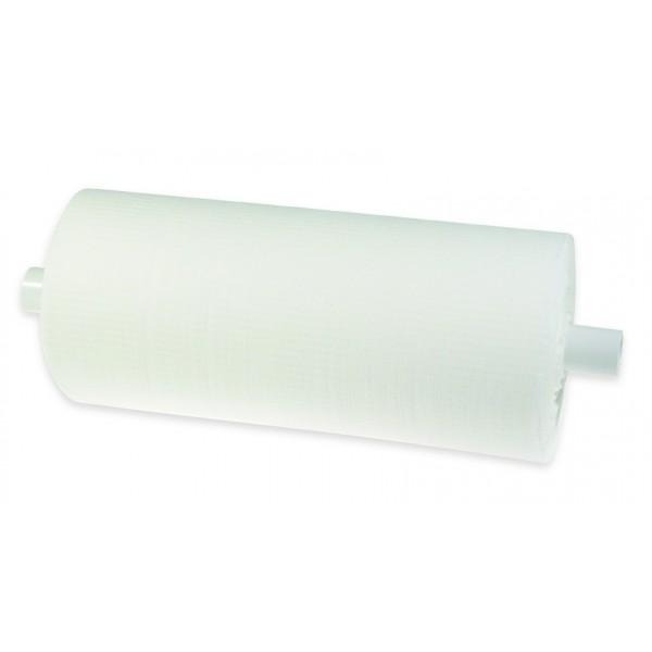 DISPOSABLE PAPER / WHITE PLASTIC BIBS (62x53cm.) (12x80u.) TOP MONOUSO