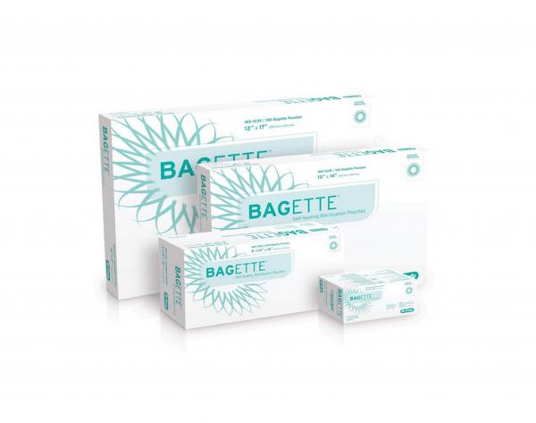 Baguette IMS: instrument sterilisation pouches (100 pcs) - Sterilisation pouch 190mm x 330mm Img: 202104171